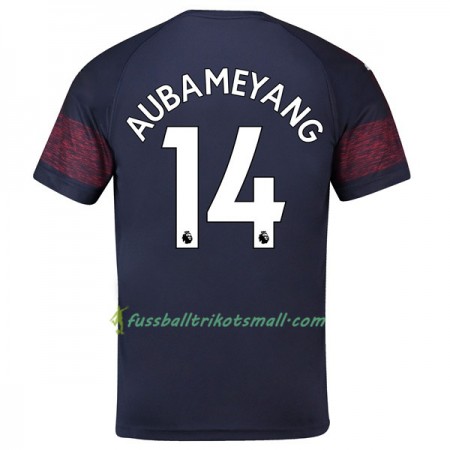 Günstige Fußballtrikots Arsenal Aubameyang 14 2018-2019 Kurzarm Auswärts-trikot kaufen